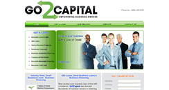 Desktop Screenshot of go2capital.com